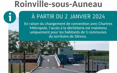 Accès à la déchèterie de Roinville-sous-Auneau Accès à la déchèterie de Roinville-sous-Auneau
